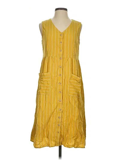 Pre-owned Roolee Casual Dress In Yellow