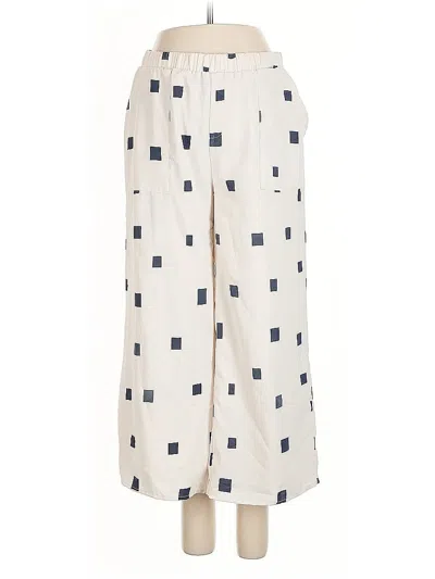 Pre-owned Roolee Casual Pants In White