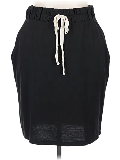 Pre-owned Roolee Casual Skirt In Black