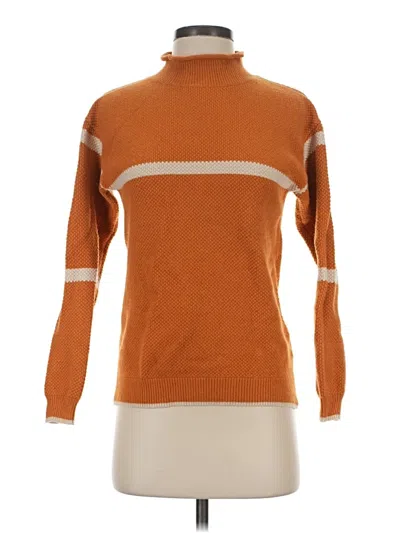 Pre-owned Roolee Fleece Jacket In Orange