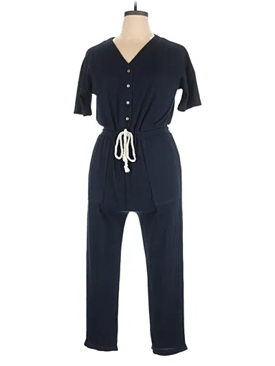 Pre-owned Roolee Jumpsuit In Blue