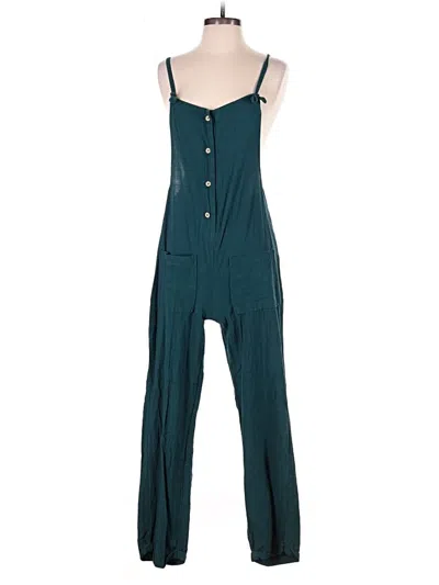 Pre-owned Roolee Jumpsuit In Teal