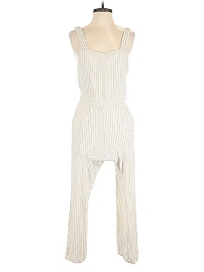 Pre-owned Roolee Jumpsuit In White