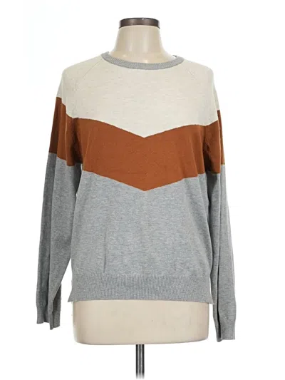 Pre-owned Roolee Pullover Sweater In Gray