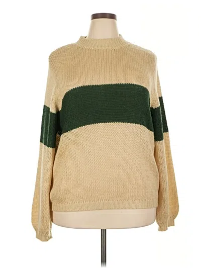 Pre-owned Roolee Pullover Sweater In Tan
