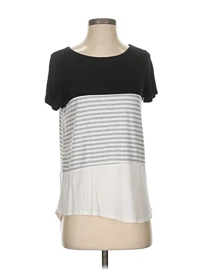 Pre-owned Roolee Short Sleeve T-shirt In Silver