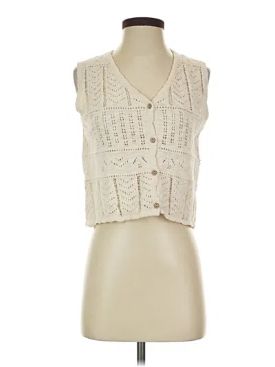 Pre-owned Roolee Sweater Vest In Ivory