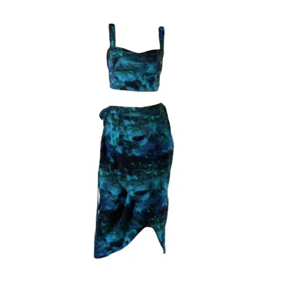 Room 24 Blue Kira Set Peacock