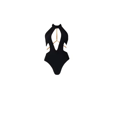 Room 24 Women's Adriana One Piece Black.