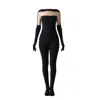 Room 24 Women's Black Janet Catsuit In Black