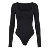 Room 24 Women's Black Jess Bodysuit In Black