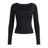 Room 24 Women's Black Josie Top In Black