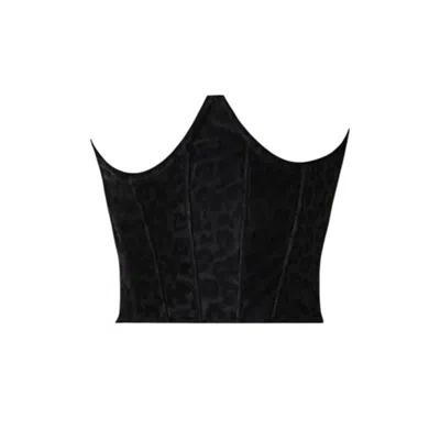 Room 24 Women's Black Katia Corset