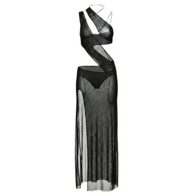 Room 24 Women's Black Marina Dress