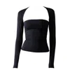 Room 24 Women's Black Serene Top In Black