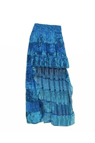 Room 24 Women's Blue Gaia Skirt