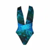Room 24 Women's Blue Rachel One Piece Ocean Mix In Blue
