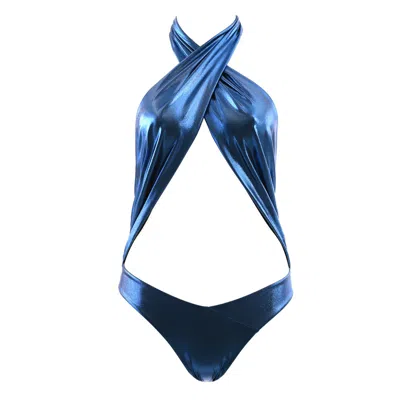 Room 24 Women's Carol One Piece Blue