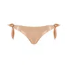 Room 24 Women's Gold / White Bella White-gold Reversible Bottom In Gold/white