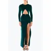 Room 24 Women's Green Daphne Dress Emerald In Green