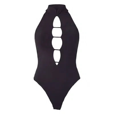 Room 24 Women's Lara Bodysuit Black