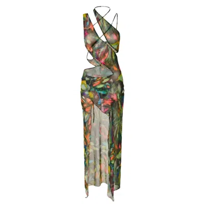 Room 24 Women's Marina Dress - Tropical In Multi