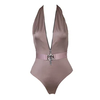 Room 24 Women's Neutrals Zelda One Piece Stardust In Yellow