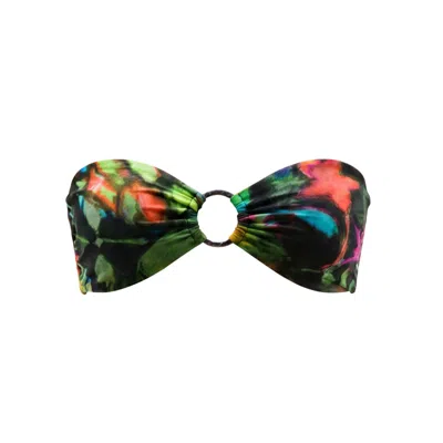 Room 24 Women's Pam Reversible Top - Tropical/leo In Multi