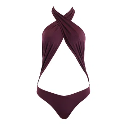 Room 24 Women's Red Carol One Piece Bordeaux