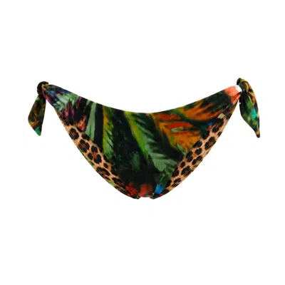 Room 24 Women's Stella Reversible Bottom - Tropical/leo In Multi