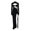 Room 24 Women's Talia Corset Cut Out Gloves Dress Black In Black