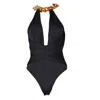 Room 24 Women's Zina One Piece Black In Black