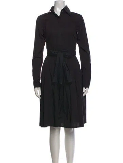 Pre-owned Room 502 Knee-length Dress In Blue