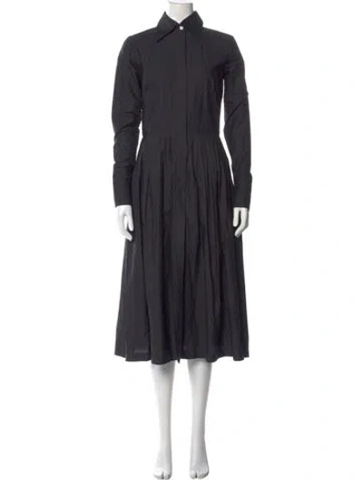 Pre-owned Room 502 Midi Length Dress In Gray