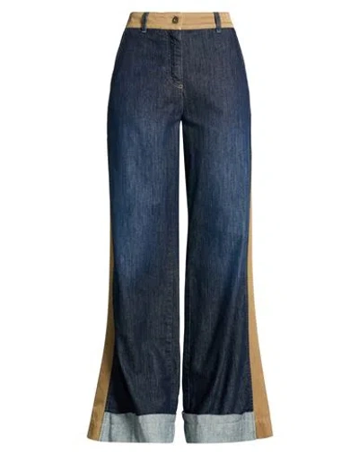 Room 52 Woman Jeans Blue Size 10 Cotton, Vegetable Fiber