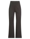 Room 52 Woman Pants Chocolate Brown Size 10 Viscose, Polyamide, Elastane