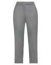Room 52 Woman Pants Lead Size 10 Virgin Wool, Elastane In Grey