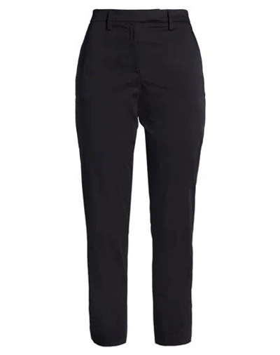 Room 52 Woman Pants Midnight Blue Size 8 Cotton, Elastane In Black