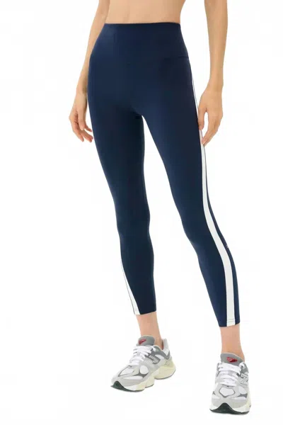 Room Miles High Waist Rigor 7/8 Leggings In Navy Blue
