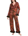 Room Service 2pc Ariana Pajama Set In Pattern