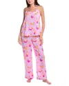 Room Service 2pc Cami & Pant Set In Multi
