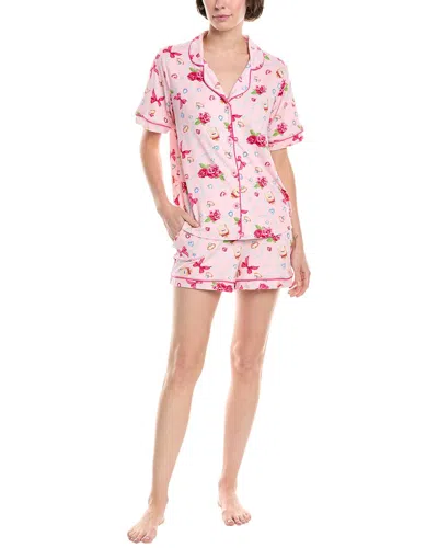 Room Service 2pc Lola Pajama Shirt & Short Set