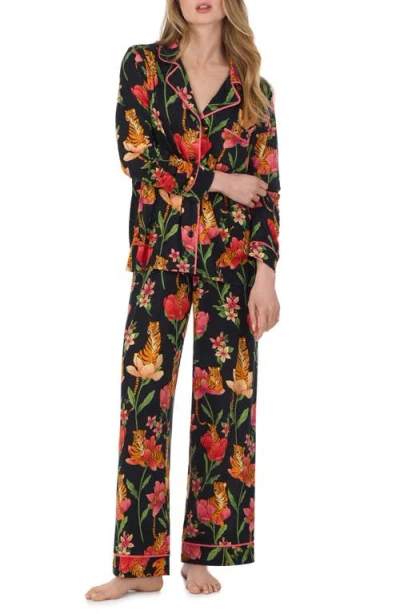 Room Service Pjs Print Pajamas In Multi