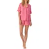Room Service Pjs Print Short Pajamas