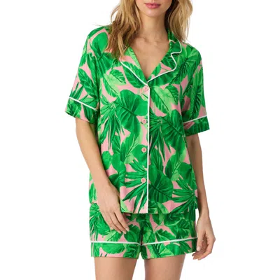Room Service Pjs Print Short Pajamas In Multi
