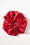 Room Shop Giant Satin Scrunchie In Red