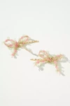 Room Shop Lace Bow Bobby Pins, Set Of 2 In Pink