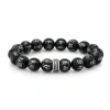 Room101 Ohm Bead Bracelet In Black