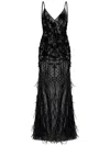 Room76 Long Dress In Black
