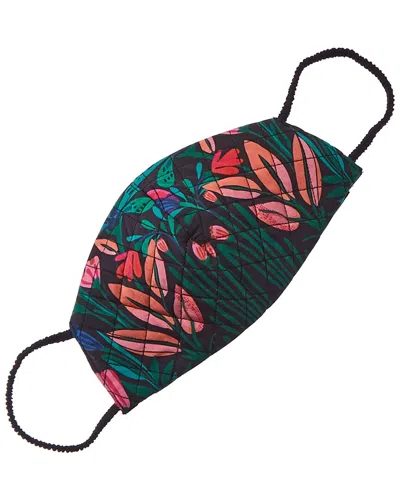 Roopa Pemmaraju Quilted Cloth Face Mask In Green